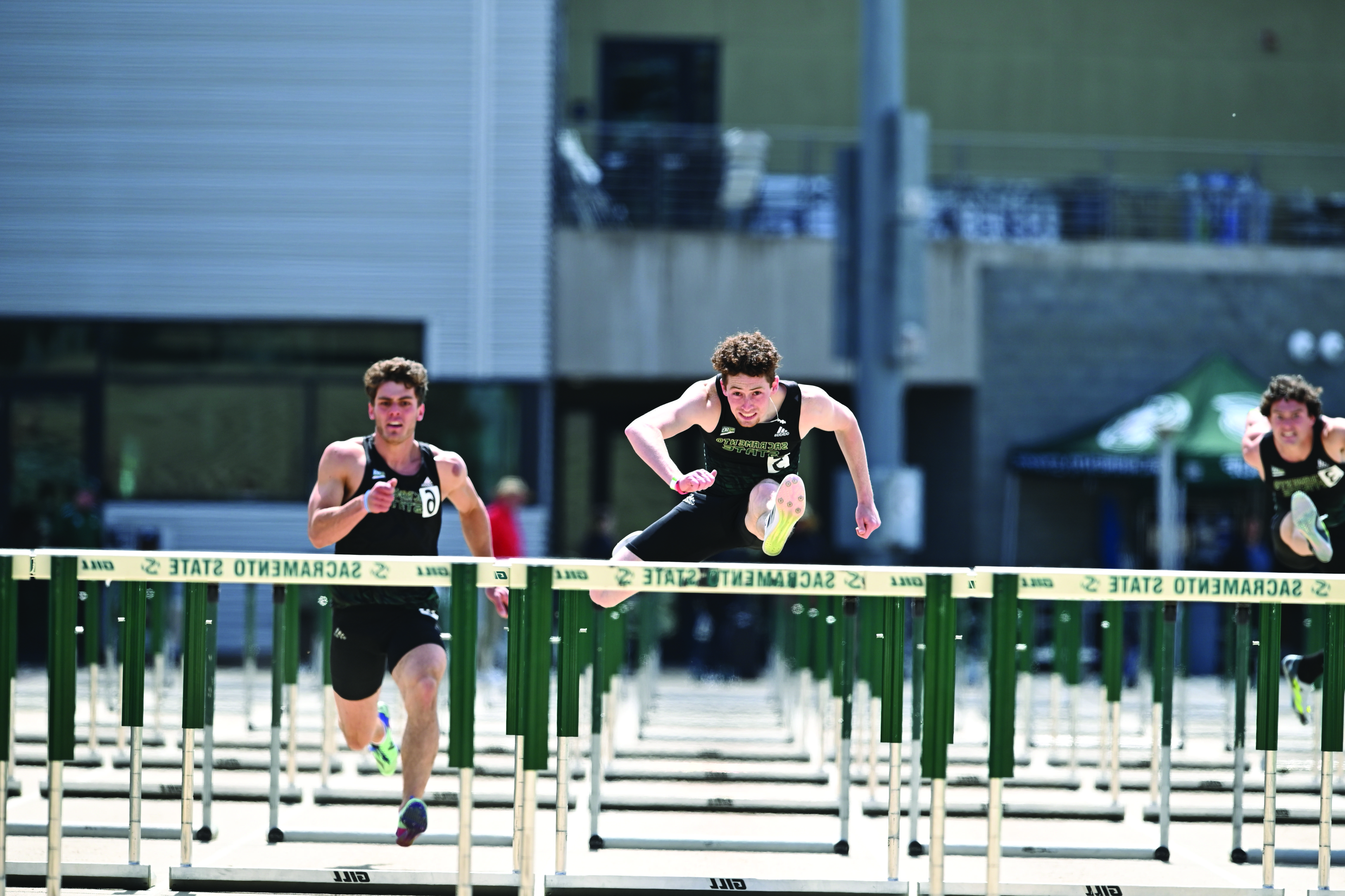 Photo: track and field hurdles